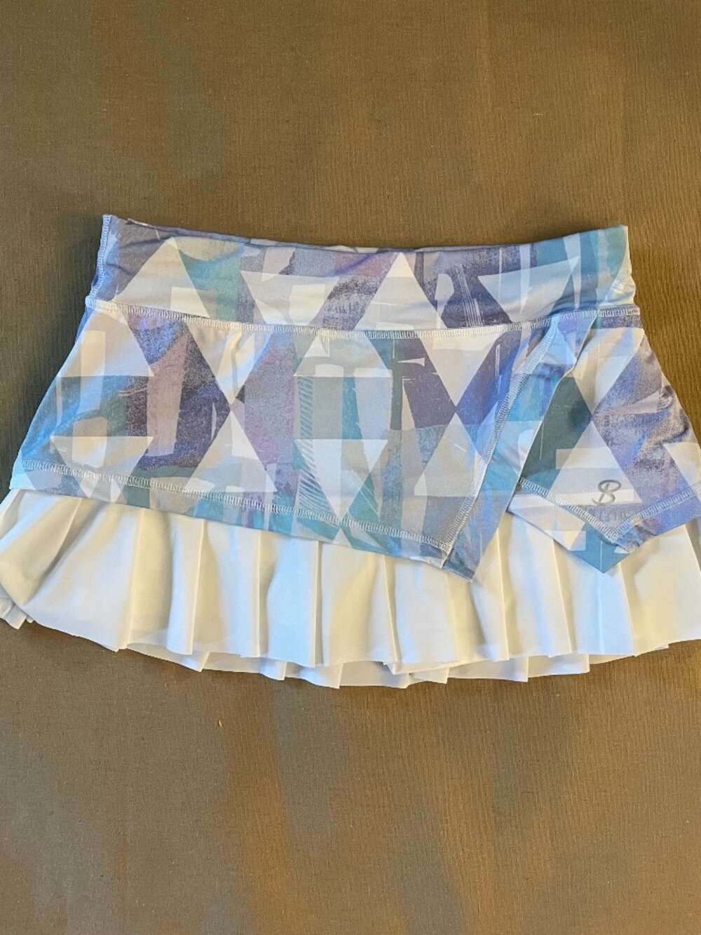 Sofibella Tennis Skirt Sz S Pastels Flutter Skort Pickleball Golf Gym Sporty